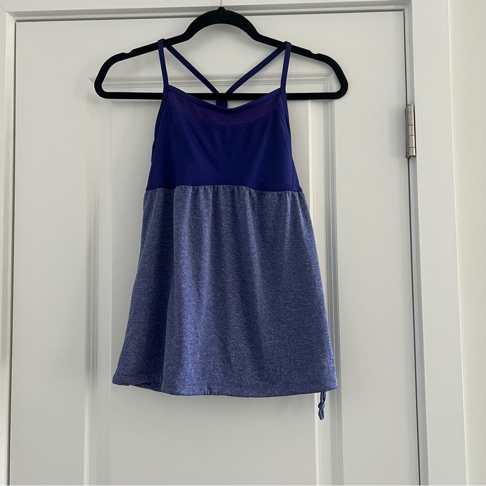 Purple Champion Workout Tank Top
